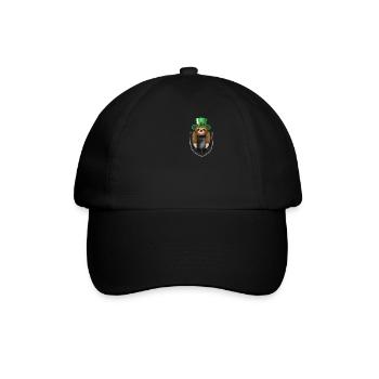 Drôle de paresseux Cadeau de fête de la Saint-Patrick - Casquette classique - noir/noir - Devant