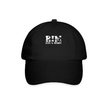 VTT RIM Ride It Mess Sports de montagne - Casquette classique - noir/noir - Devant