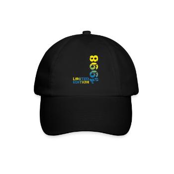 1998 édition limitée cadeau d’anniversaire femme mari - Casquette classique - noir/noir - Devant