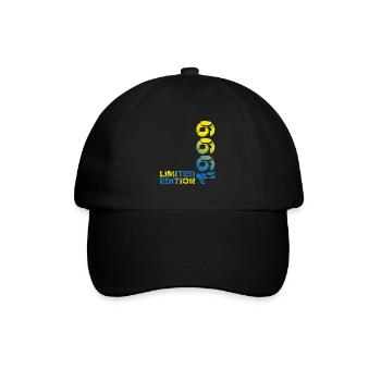 1999 Limited Edition Birthday Gift Wife Husband - Baseball Cap - black/black - Front