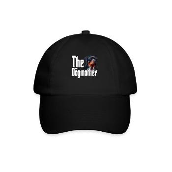 Rottweiler Chien Maman Chienne Chiens Maman Rottie - Casquette classique - noir/noir - Devant