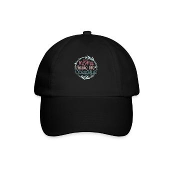 Ma mère rend la vie belle - Sweet Mother - Casquette classique - noir/noir - Devant