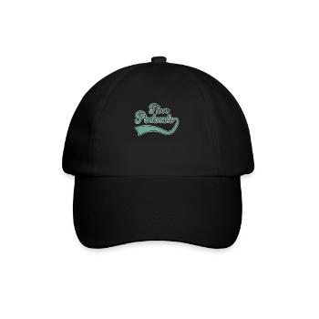 J’adore les podcasts - Casquette classique - noir/noir - Devant