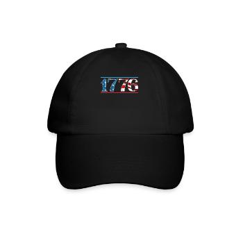 Amérique patriotique États-Unis Drapeau 4 juillet Américain - Casquette classique - noir/noir - Devant