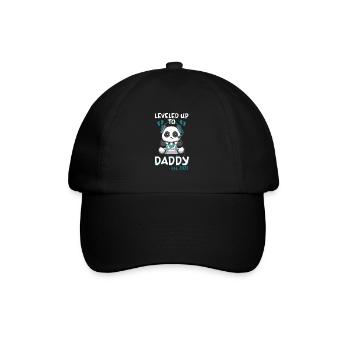 Nivelé à papa 2023 Père enceinte - Casquette classique - noir/noir - Devant