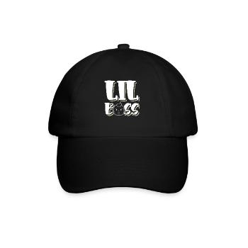 Bébé petit patron - Casquette classique - noir/noir - Devant