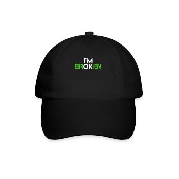 Santé mentale C’est normal de ne pas être ok Sensibilisation - Casquette classique - noir/noir - Devant