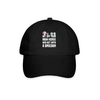 Weed Lover Magic Mushroom Pothead Gift - Baseball Cap - black/black - Front