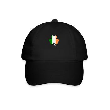 Accessoires de la Saint-Patrick Irlande Shamrock Décoration - Casquette classique - noir/noir - Devant