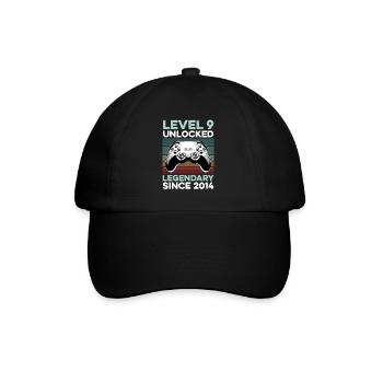 Niveau 9 ans 9e anniversaire année 2014 Jeunes joueurs - Casquette classique - noir/noir - Devant