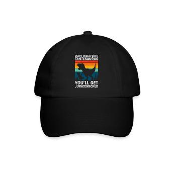 Tantesaurus Fête des mères Tante Tante Tante - Casquette classique - noir/noir - Devant