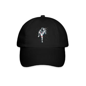 Astronaute Boxe Karaté Cosmonaute Kickboxing Space - Casquette classique - noir/noir - Devant