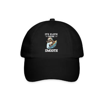 I'm enough I'm going surfing Windsurfer saying - Baseball Cap - black/black - Front