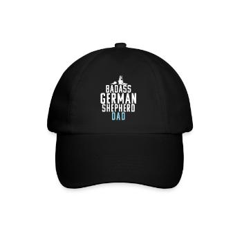 German Shepherd Gifts - Baseball Cap - black/black - Front