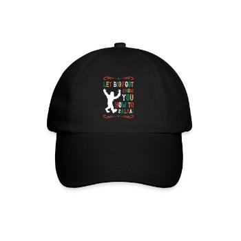 Cinco de Mayo Cryptozoologie Bigfoot Fiesta - Casquette classique - noir/noir - Devant
