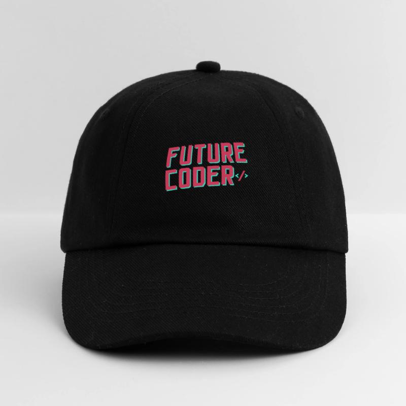 Zukünftiger Coder Coding Code Programmierer Baseballkappe