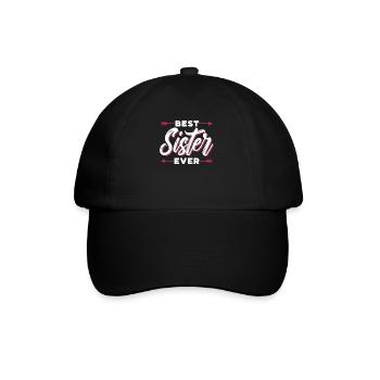 Meilleure sœur de tous les temps Sœurs amies - Casquette classique - noir/noir - Devant