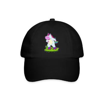 Unicorn Roller Skating Roller Skates - Baseball Cap - black/black - Front