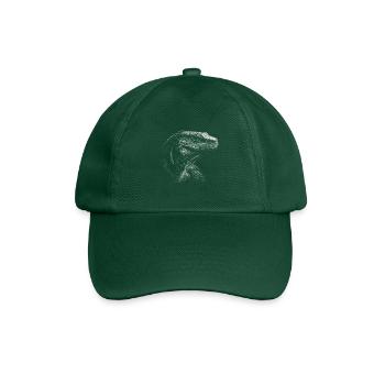 Lézard Varan Dragon de Komodo - Casquette classique - vert bouteille - Devant