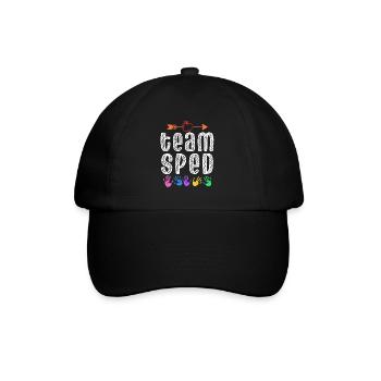 Team Special Education Teachers Special Education Profession - Baseball Cap - black/black - Front
