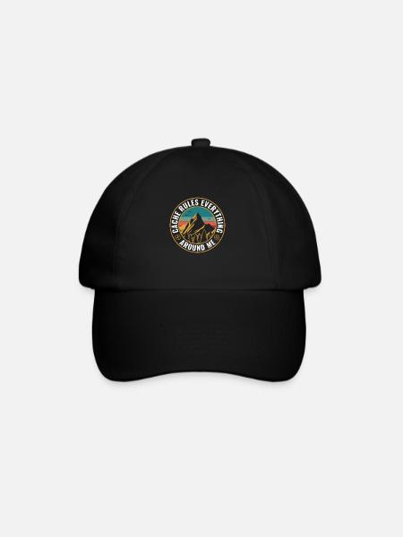 Geocaching Cache Govern everything around me - Baseball Cap - black/black