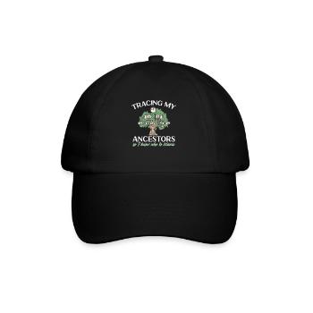 Genealogy Genealogy Genealogist - Baseball Cap - black/black - Front