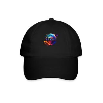 Be Child with Mother Earth Environmental Protection Nature - Baseball Cap - black/black - Front