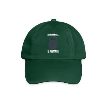 Bodybuilding Powerlifting Weightlifting Fitness - Baseball Cap - bottle green - Front