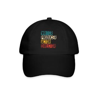 Scénariste Producteur Acteur Réalisateur Artiste Actrice - Casquette classique - noir/noir - Devant