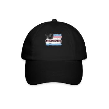 Idée cadeau de menuiserie US Pride Carpenter - Casquette classique - noir/noir - Devant
