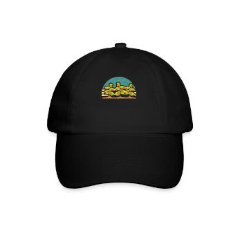 Tomate Plant Hobby Funny Jardinage Légumes - Casquette classique - noir/noir - Devant