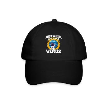 Fille Vénus Cadeau - Casquette classique - noir/noir - Devant