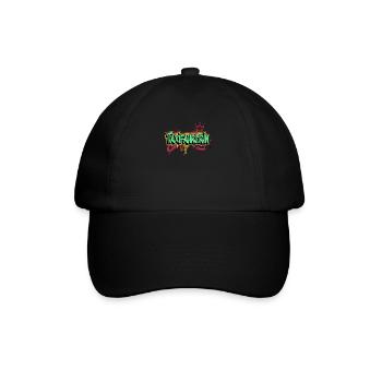 Taxi-Fahrer Graffiti-Art Taxifahrerin - Baseballkappe - Schwarz/Schwarz - Vorne