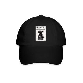 Boxer Hundebesitzer Hund Hunde Hunderasse Boxer - Baseballkappe - Schwarz/Schwarz - Vorne