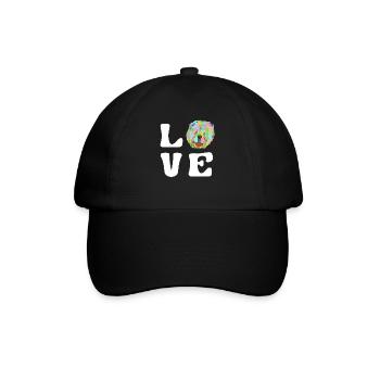 Chow Chow Chien - Casquette classique - noir/noir - Devant