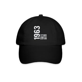 Septembre 1963 édition limitée Année de naissance - Casquette classique - noir/noir - Devant