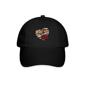 Accordion Accordion Flag - Baseball Cap - black/black - Front