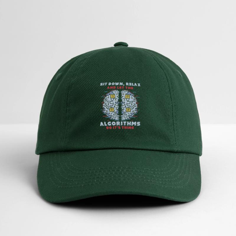 Computer Algorithm Programmer Artificial Baseball Cap