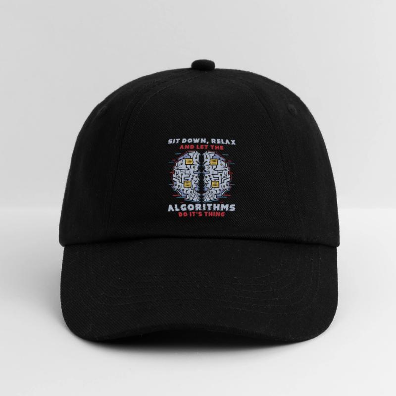Computer Algorithm Programmer Artificial Baseball Cap
