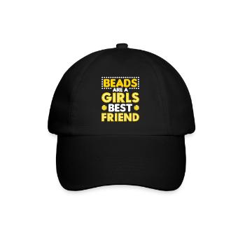 Pearl Bead Embroidery Jeweler Jewelry Maker - Baseball Cap - black/black - Front