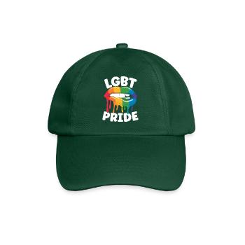 Droits des homosexuels Mois de la fierté arc-en-ciel LGBTQ Gay Pride - Casquette classique - vert bouteille - Devant