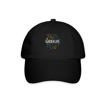 Vie de jardin Drôle drôle d’amoureux du jardinage Plante - Casquette classique - noir/noir - Devant