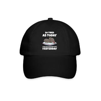 Sleeping Sweet Gift - Baseball Cap - black/black - Front