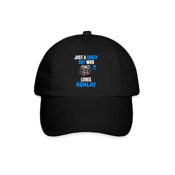 Crazy Boy Australie Animal Gift Koala - Casquette classique - noir/noir - Devant