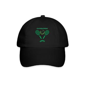 TENNIS CLOUSEAUWEAR 1 - Casquette classique - noir/noir - Devant