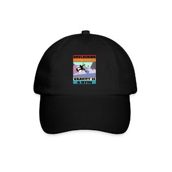 Bouldering Gravity est un Mytm 3 - Casquette classique - noir/noir - Devant
