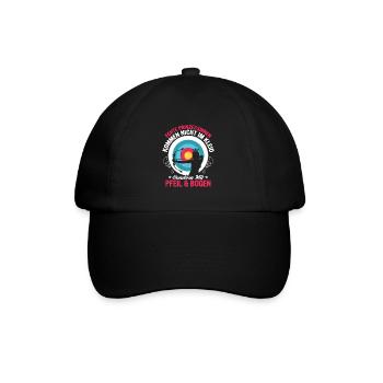 Echte Prinzessinen kommen mit Pfeil & Bogen Schies - Baseballkappe - Schwarz/Schwarz - Vorne