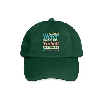 Flipper Retro Pinball Flipperautomat Bumper - Baseball Cap - bottle green - Front