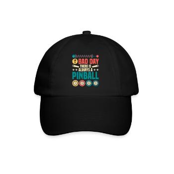 Flipper Retro Pinball Flipperautomat Bumper - Casquette classique - noir/noir - Devant