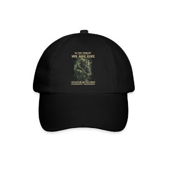 Special Forces Tactical Design Camouflage - Baseball Cap - black/black - Front